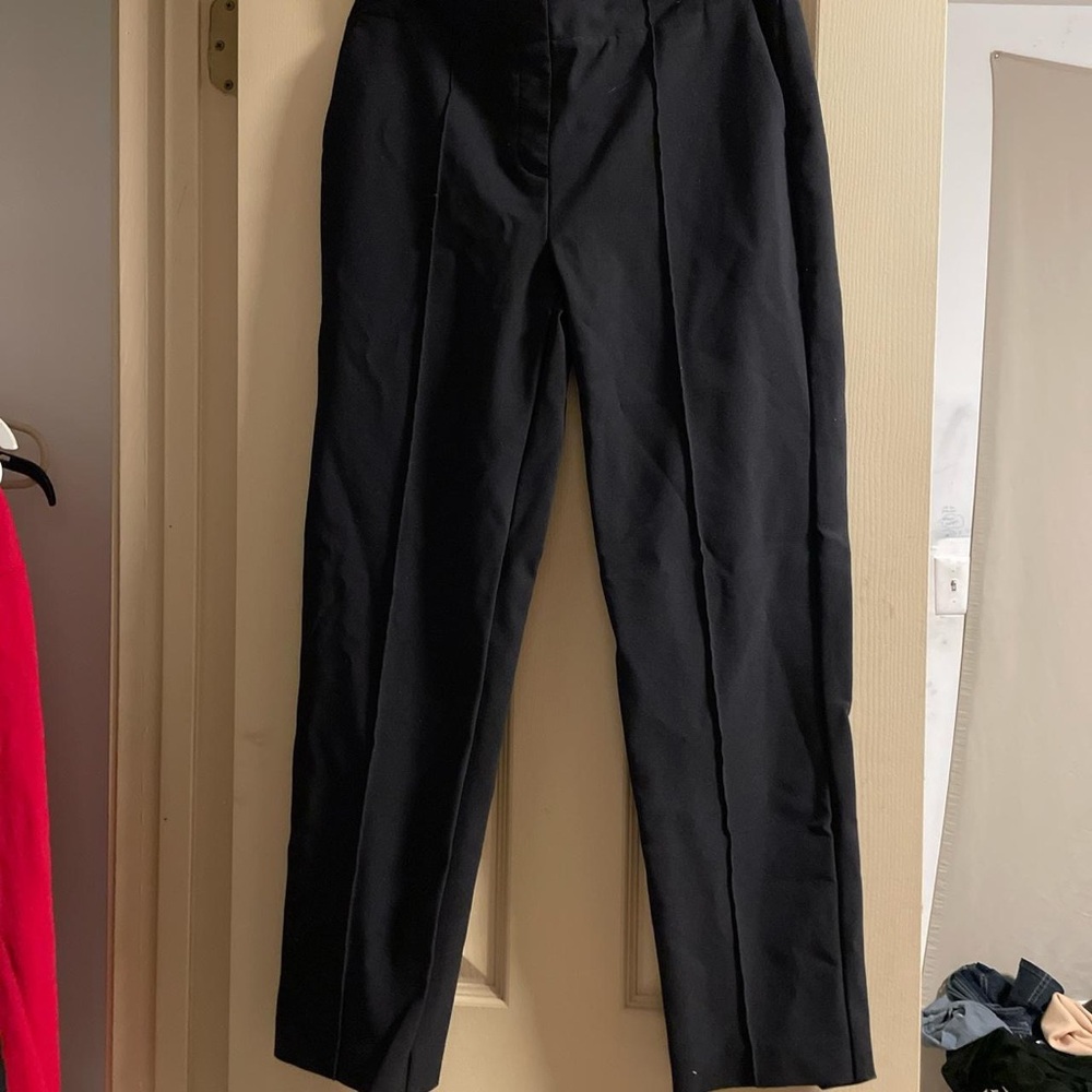 Rachel Zoe Black Pantsuit with Tailored Look and Straight Leg Design
